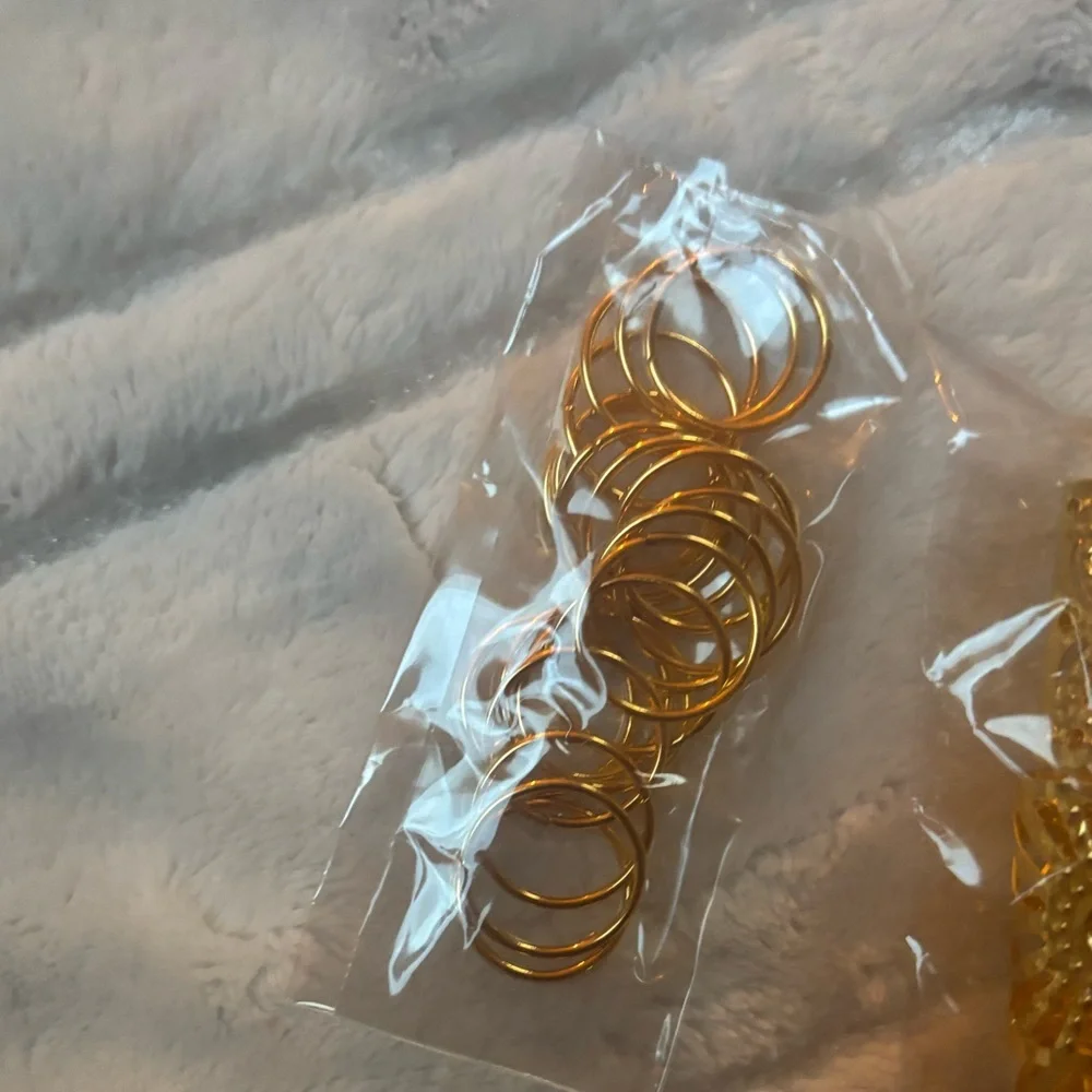 Fashion Jewelry Gold Hair Accessory Set